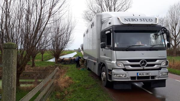 Nebostud verzorgt het transport naar Wales